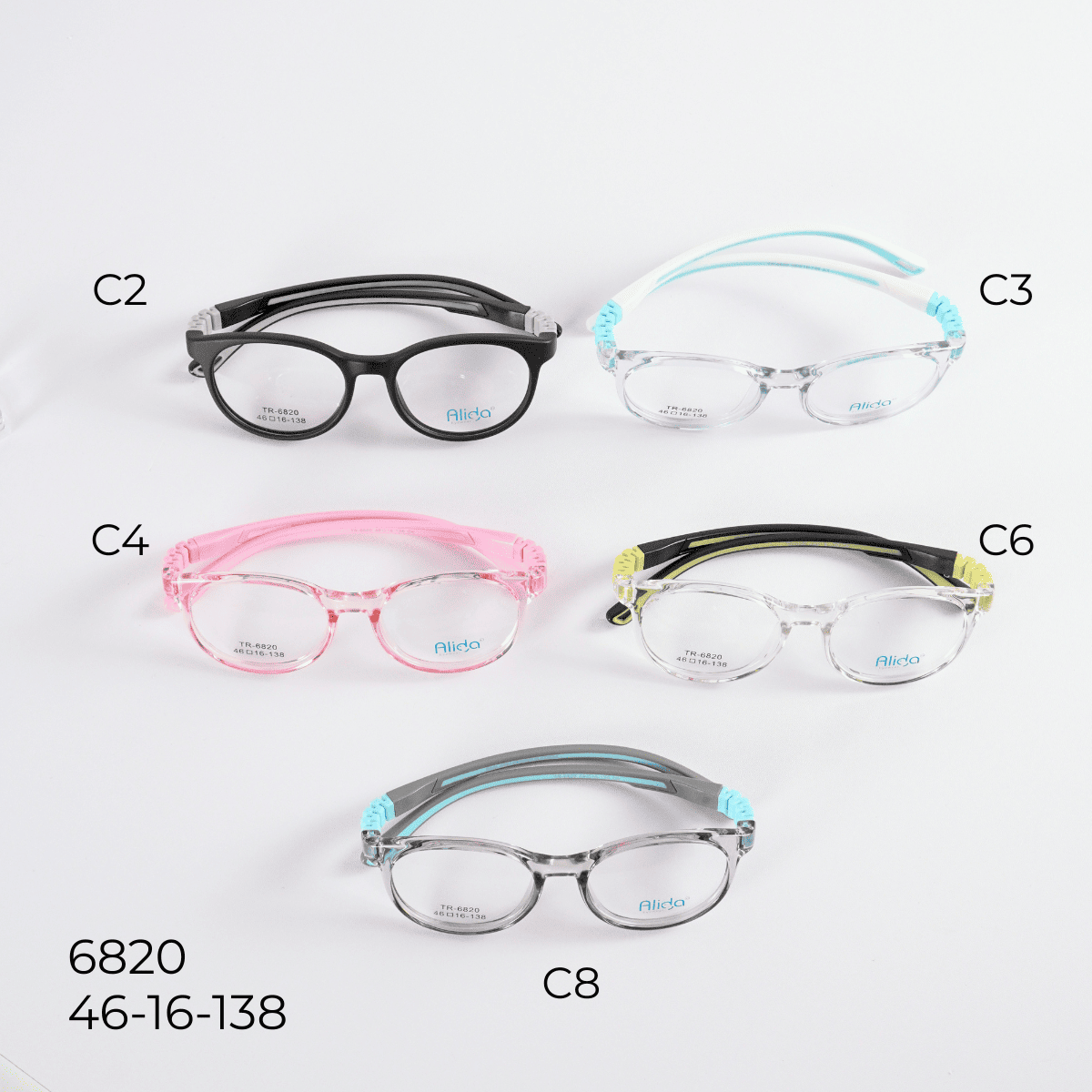 ALIDA TR90 KID 6820